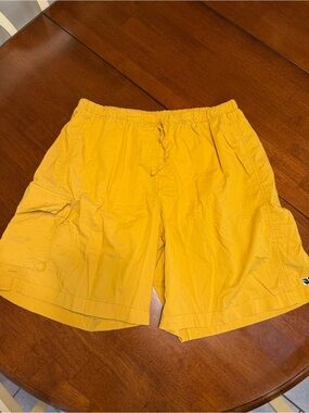 Be Present Yoga Shorts Mens XL 8" Inseam Elastic Waist Cargo Pocket Agility